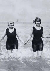 Carnet Blanc, Trois Baigneuses, Deauville, 1919