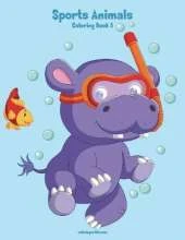 Sports Animals Coloring Book 3
