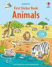 First Sticker Book Animals