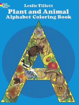 Plant and Animal Alphabet Coloring Book