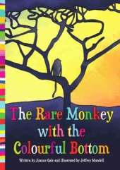 The Rare Monkey with the Colourful Bottom