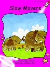 Red Rocket Readers: Emergent Fiction Set B: Slow Movers (Reading Level 2/F&P Level B)