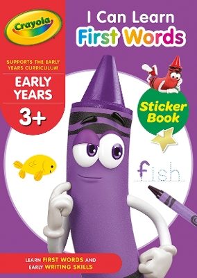 Crayola I Can Learn First Words
