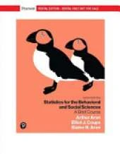 Statistics for the Behavioral and Social Sciences: A Brief Course