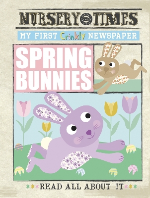 SPRING BUNNIES: My First Crinkly Newspaper