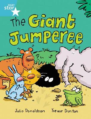 Rigby Star Guided 2, Turquoise Level: The Giant Jumperee Pupil Book (single)