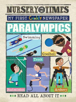 MY FIRST CRINKLY CLOTH BOOK: PARALYMPICS