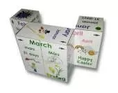 Months & Seasons Cube Book