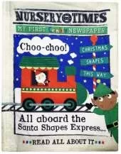 SANTAS SHAPES: MY FIRST CRINKLY NEWSPAPER