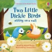 Two Little Dickie Birds sitting on a wall
