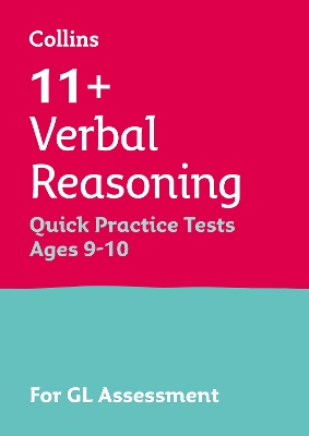 11+ Verbal Reasoning Quick Practice Tests Age 9-10 (Year 5): For the 2026 Gl Assessment Tests