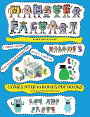 Paper craft games (Cut and paste Monster Factory - Volume 3): This book comes with collection of downloadable PDF books that will help your child make an excellent start to his/her education. Books are designed to improve hand-eye coordination, develop fi