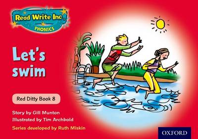 Read Write Inc. Phonics: Red Ditty Book 8 Let's Swim