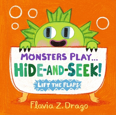 Monsters Play... Hide-and-Seek!: A lift-the-flap Halloween board book from the World of Gustavo, perfect for babies and toddlers