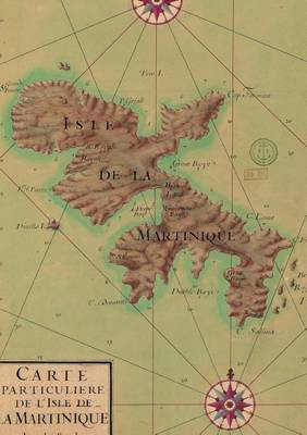 Carnet Blanc, Carte de La Martinique, 1753