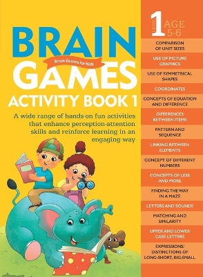 Brain Games for Kids: Activity Book Level 1