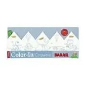 Babar Color In Crowns