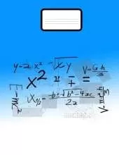 Math Notebook: Grid Paper Notebook Math and Science 110 Pages Large 8.5 x 11 Quad Ruled 5x5