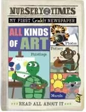 ALL KINDS OF ART: MY FIRST CRINKLY NEWSPAPER