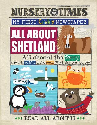 All ABOUT SHETLAND: MY FIRST CRINKLY NEWSPAPER