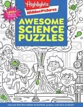 Awesome Science Puzzles: Find and Seek 100+ Science Hidden Picture Puzzles for Kids 6+, Highlights Puzzle Book for Kids