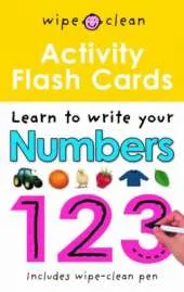 Numbers 123 Flashcards: Wipe Clean Activity Flashcards