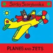 Sticky storybooks: Planes and Jets