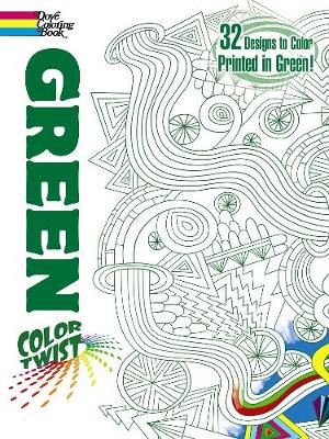 COLORTWIST -- Green Coloring Book