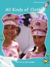 Red Rocket Readers: Fluency Level 2 Non-Fiction Set A: All Kinds of Clothes