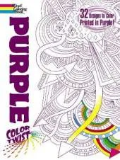 COLORTWIST -- Purple Coloring Book