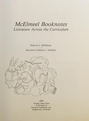 McElmeel Booknotes: Literature Across the Curriculum