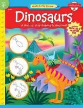 Dinosaurs: A Step-by-Step Drawing and Story Book