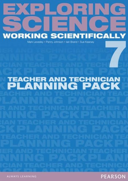 Exploring Science: Working Scientifically ActiveTeach Teacher & Technician Planning Pack Year 7 Download