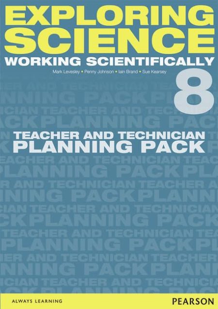 Exploring Science: Working Scientifically ActiveTeach Teacher & Technician Planning Pack Year 8 Download
