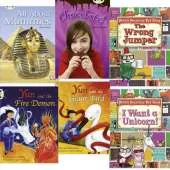 Learn to Read at Home with Bug Club: Purple Pack (Pack of 6 reading books with 4 fiction and 2 non-fiction)