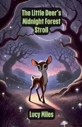 The Little Deer's Midnight Forest Stroll