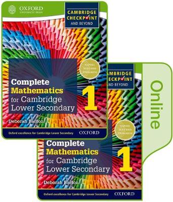 Complete Mathematics for Cambridge Lower Secondary Book 1: Print and Online Student Book (First Edition)