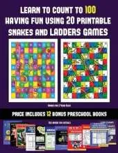 Books for 2 Year Olds (Learn to count to 100 having fun using 20 printable snakes and ladders games): A full-color workbook with 20 printable snakes and ladders games for preschool/kindergarten children. The price of this book includes 12 printable PDF ki