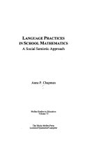 Language Practices in School Mathematics: A Social Semiotic Approach