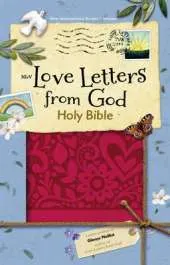 NIrV, Love Letters from God Holy Bible, Leathersoft, Magenta