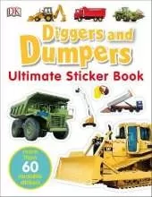 Ultimate Sticker Book: Diggers and Dumpers: More Than 60 Reusable Full-Color Stickers