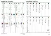 Complete the Code Grapheme Chart