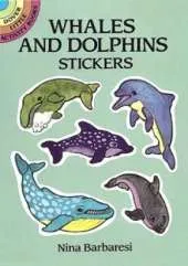 Whales and Dolphins Stickers: Dover Little Activity Books