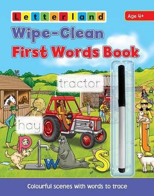 Wipe Clean First Words Book: Wipe-Clean Scenes with Words to Trace