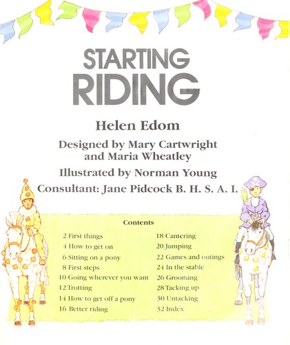 Starting Riding