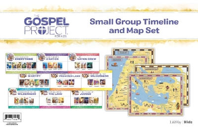 The Gospel Project for Kids: Small Group Timeline and Map Set