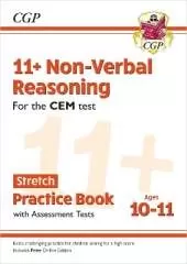 11+ CEM Non-Verbal Reasoning Stretch Practice Book & Assessment Tests - Ages 10-11 (with Online Ed): for the 2025 exams