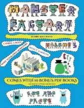 School Age Crafts (Cut and paste Monster Factory - Volume 3): This book comes with collection of downloadable PDF books that will help your child make an excellent start to his/her education. Books are designed to improve hand-eye coordination, develop fi