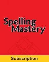 Spelling Mastery Level E Student Online Subscription, 1 year