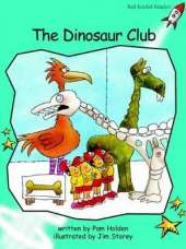 Red Rocket Readers: Fluency Level 2 Fiction Set B: The Dinosaur Club (Reading Level 17/F&P Level I)